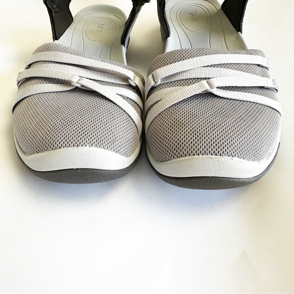 Teva Women’s Tirra CT Sandals Gray Aqua Active Comfort Hiking Summer NWOT 8 39 - Picture 4 of 12